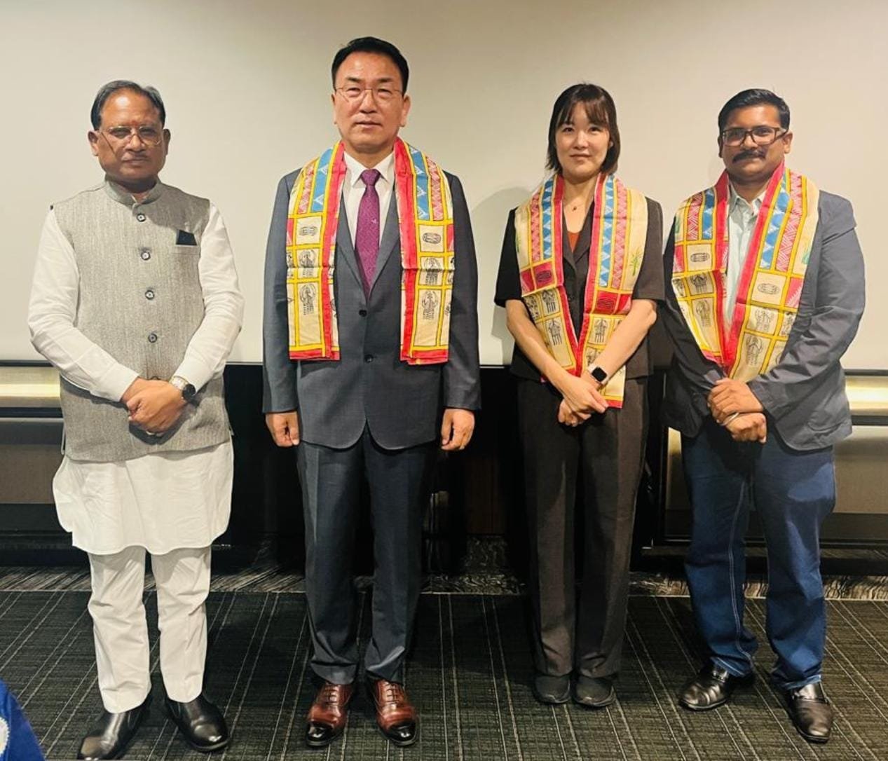मुख्यमंत्री विष्णुदेव साय ने दक्षिण कोरिया प्रवास में ModernTech Corp. और UNECORAIL को छत्तीसगढ़ में निवेश व सहयोग के लिए किया आमंत्रित