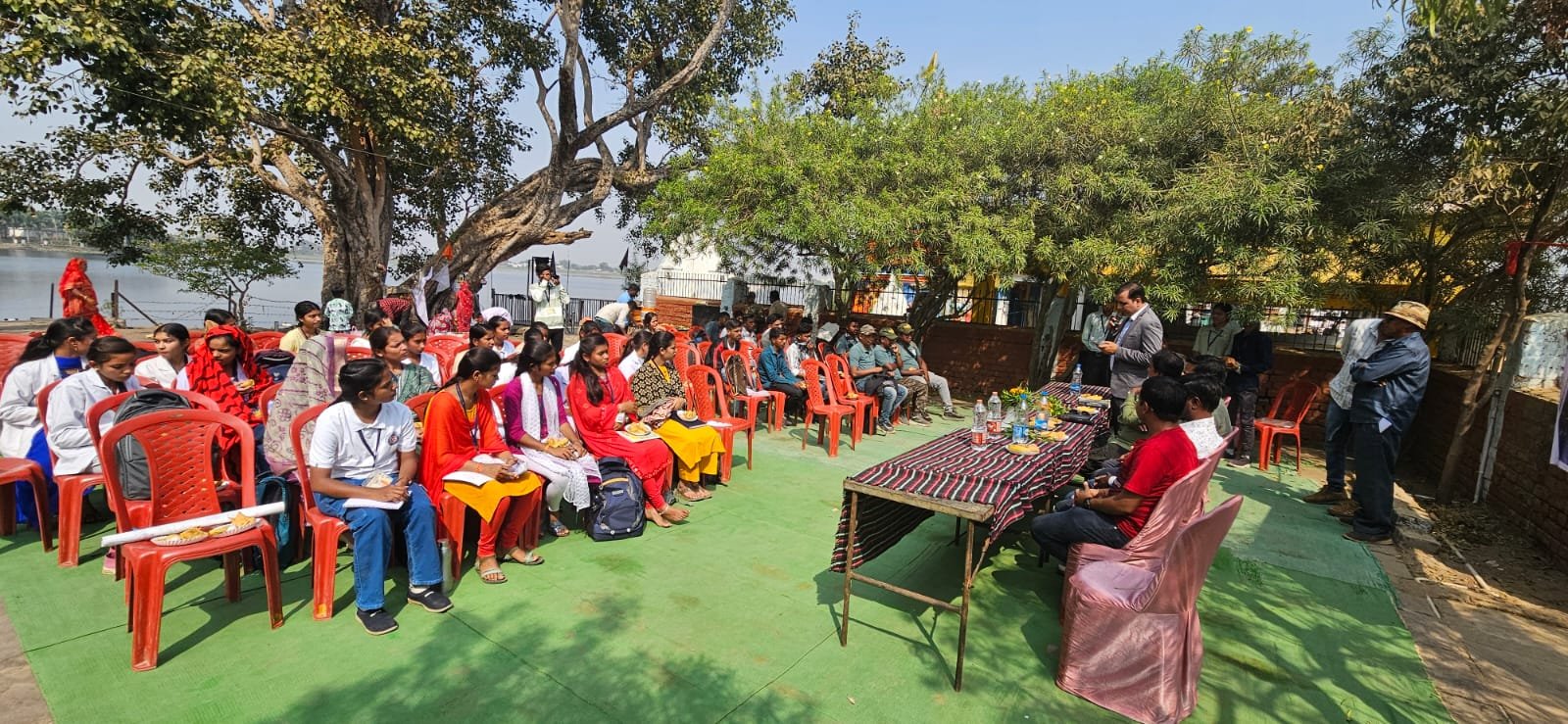 बालसमुंद जलाशय में आर्द्रभूमि संरक्षण एवं जैव विविधता संवर्धन हेतु जागरूकता कार्यक्रम