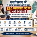शिक्षा क्षेत्र में रोजगार का बड़ा अवसर : 854 व्याख्याता पदों पर भर्ती की तैयारी, 29 नवंबर को परीक्षा संभावित