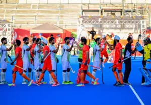भारत ने आखिरी मिनट में गोलकर पाकिस्तान को हराया:एशियन गेम्स में पुरुष हॉकी के फाइनल में पहुंचा, कप्तान हरमनप्रीत के 2 गोल