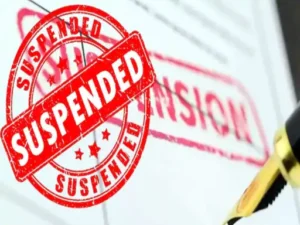 suspend ta
