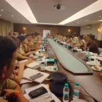 त्योहारों में जाम से निपटने व्यापारियों की मदद लेगी पुलिस:रायपुर IG ने बाजारों में गश्त बढ़ाने, चोरी-उठाईगिरी रोकने के लिए चेकिंग के दिए निर्देश
